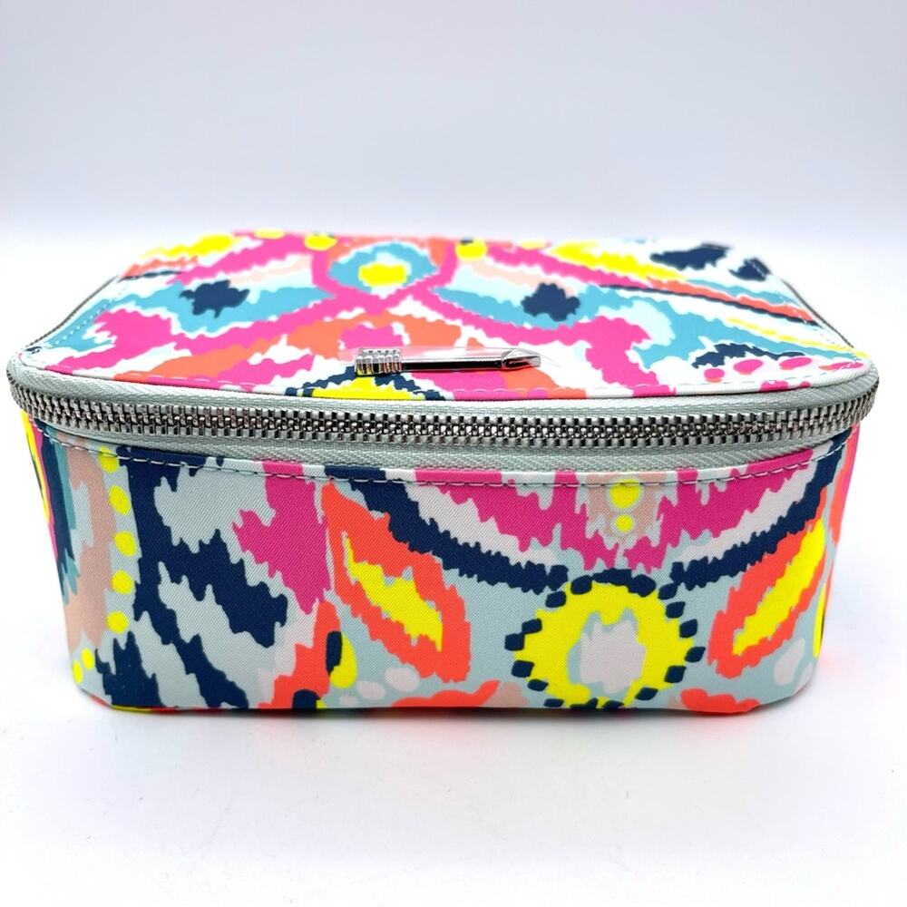 Stella & Dot Travel Jewelry Case Multi Ikat - New in Original Packaging